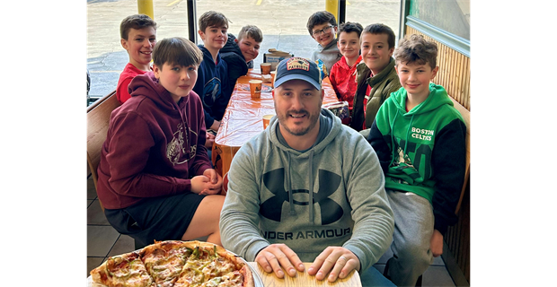 Middle School Boys End of Year Pizza Party